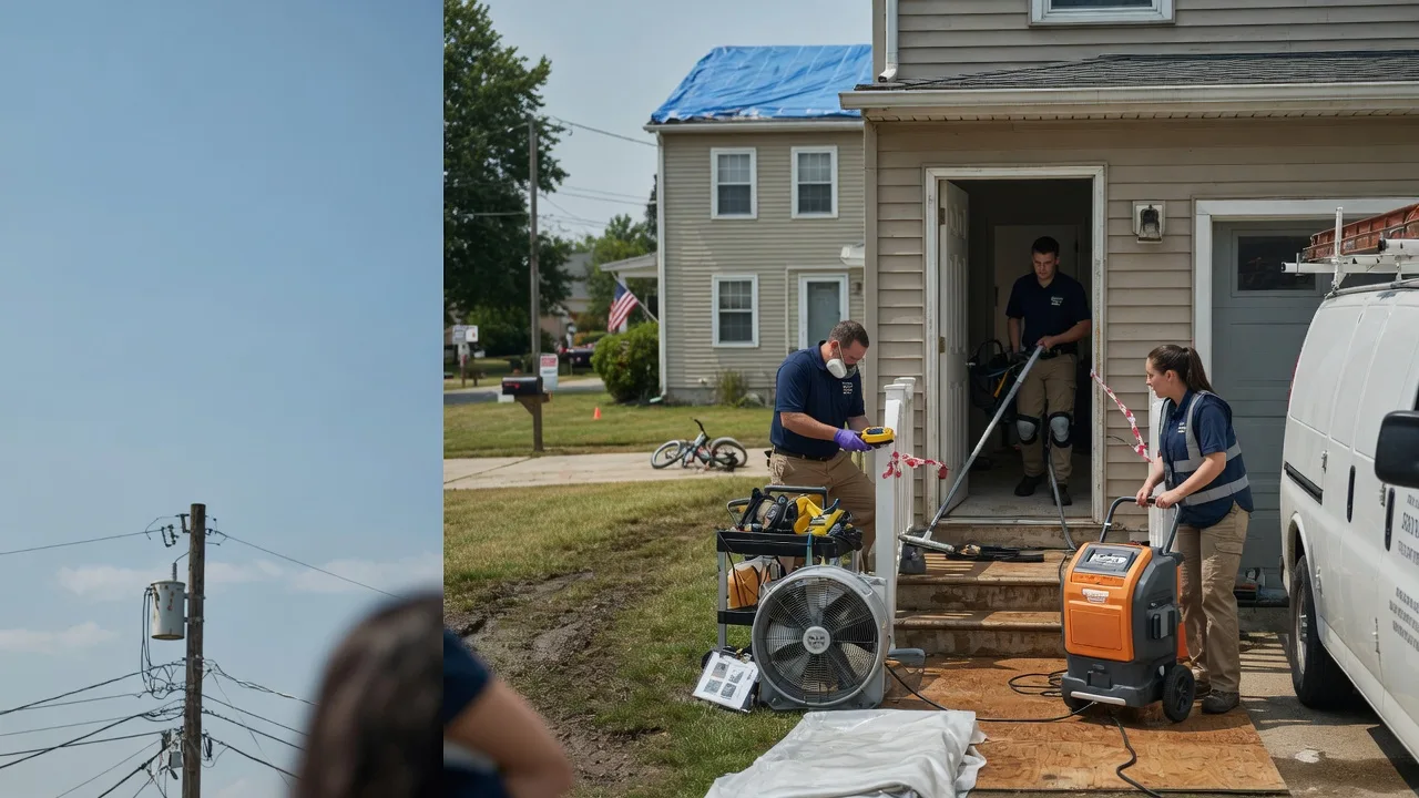 Water Damage Repair in Brookston, IN near me